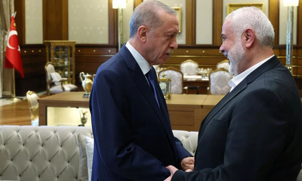 «Παιχνίδια» Ερντογάν με την Χαμάς με μυστικές συναντήσεις προκαλούν οργή σε ΗΠΑ-Ισραήλ